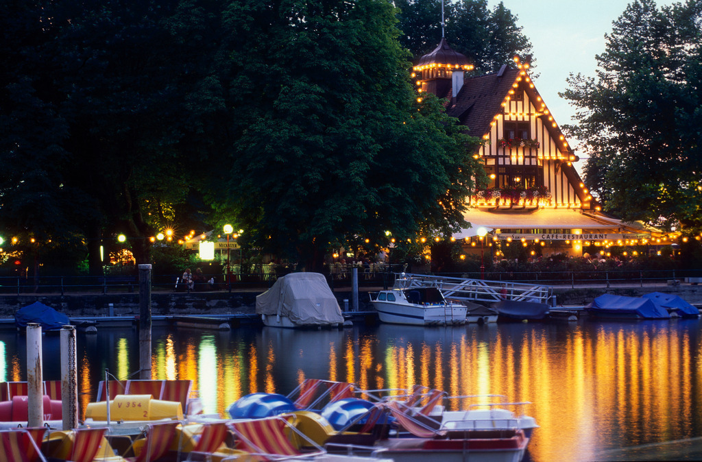 Gondelhafen | Bregenz, Austria - February 09, 2010: Gondelhafen. - Realisiert mit Pictrs.com