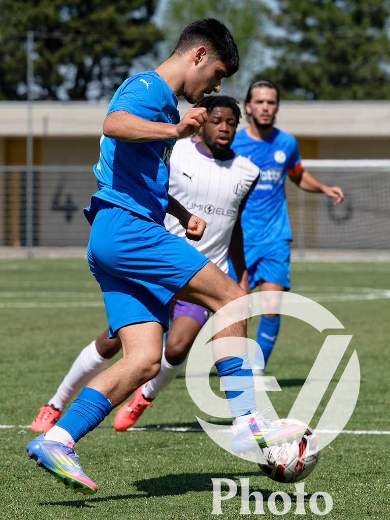 FC Vernier  v UGS FC  - 2eme ligue inter  | Geneva, Switzerland - April 19 : during the 2eme ligue inter  match between FC Vernier  and UGS FC  at Stade de Vernier on April 19 , 2026 in Geneva, Switzerland.