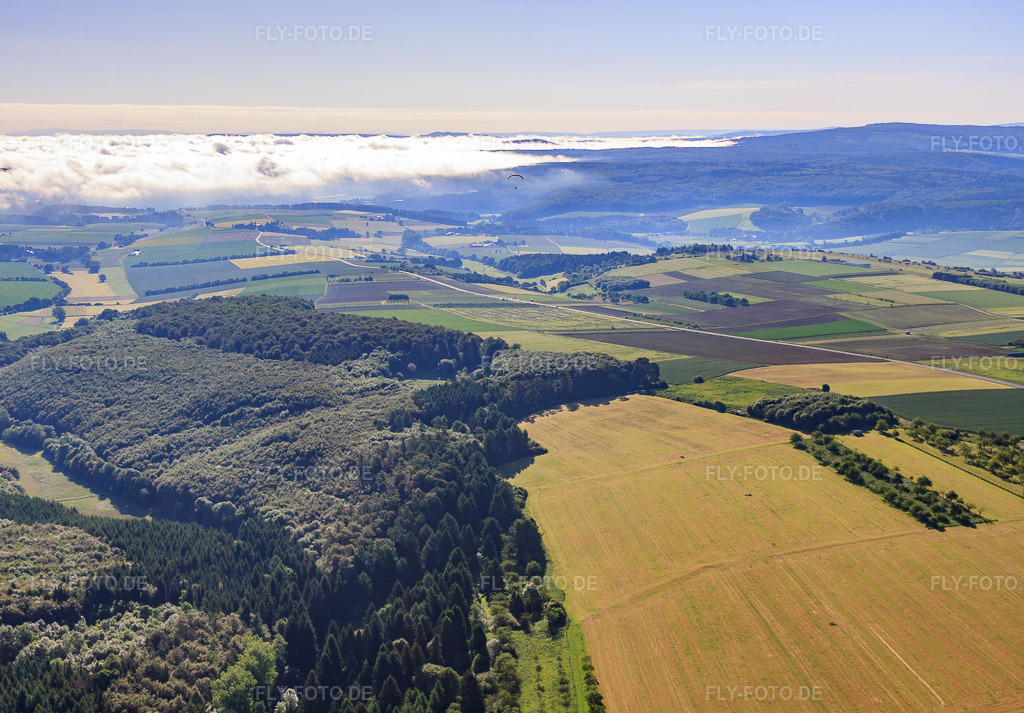 Luftbild: Felder am Hölleberg im Ortsteil Langenthal in Trendelburg im Bundesland Hessen in Deutschland. Foto: IMG_65652.jpg vom 25.05.2014 durch Werner Riehm/FLY-FOTO.deAuflösung des Originals: 4548 x 3168 px