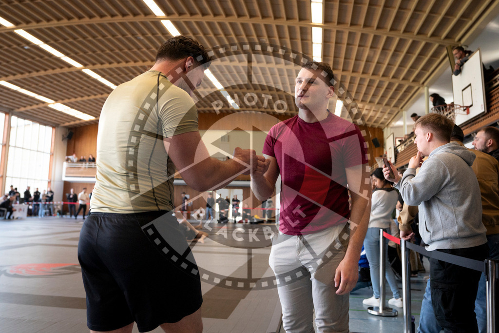 20240309PBB4766 | Fighters compete during the International Luta Livre (ILLCS) Spring Championship in Hannover, Germany, on March 9, 2024.