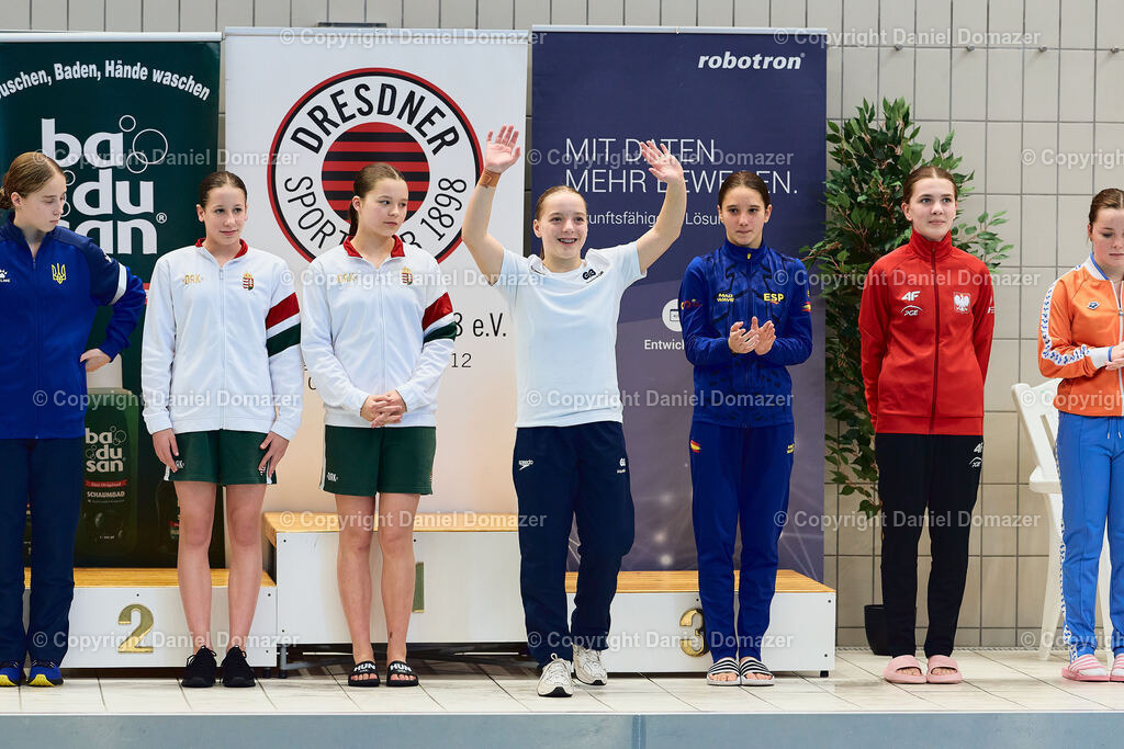 International Youth Diving Meet 2026 | Day 1 of 5 | International Youth Diving Meet 2026| Day 1 of 5 | 22.04.2026 | Youth diving competition featuring 1m and 3m springboard and platform at the Schwimmsportkomplex Freiberger Platz in Dresden.@ Domazer Photography - Realisiert mit Pictrs.com