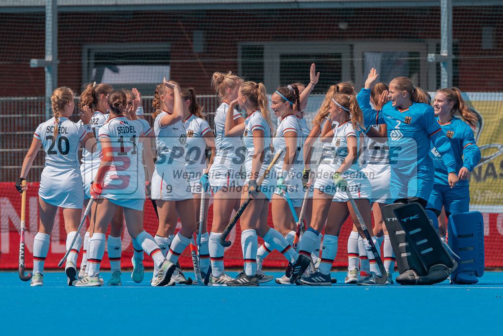 HK_20230712_101515 | Euro Hockey WU18 Belgium vs Germany Championship Girls &amp; Boys am 12.7.2023 CHTC , Krefeld ,