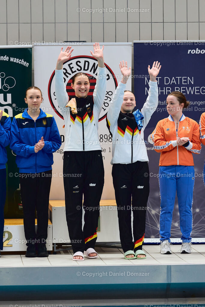 International Youth Diving Meet 2026 | Day 3 of 5 | International Youth Diving Meet 2026| Day 3 of 5 | 24.04.2026 | Youth diving competition featuring 1m and 3m springboard and platform at the Schwimmsportkomplex Freiberger Platz in Dresden.@ Domazer Photography - Realisiert mit Pictrs.com