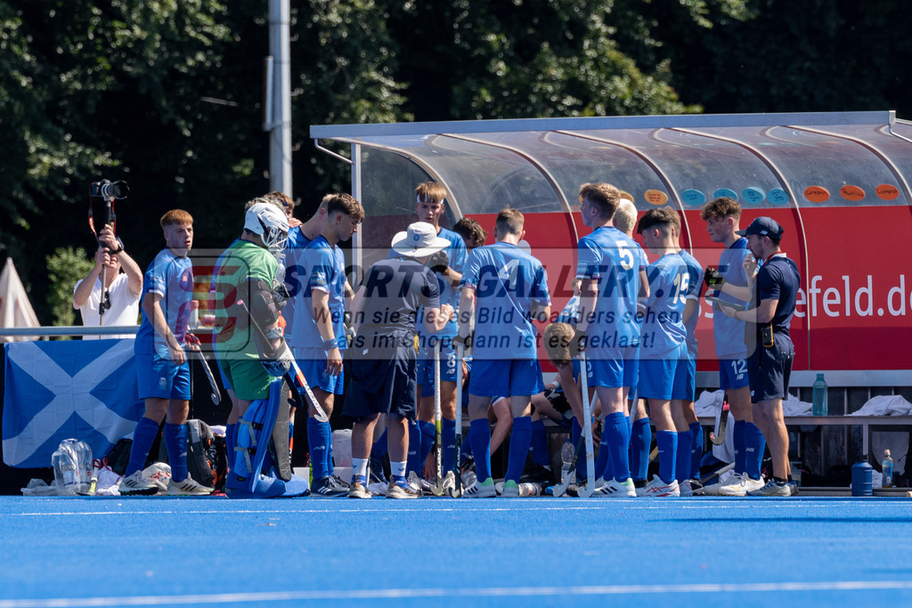 SFE_20230708_0090 | EuroHockey EM U18 Boys Belgium vs Scotland am 08.07.2023 in Krefeld (Gerd-Wellen-Hockeyanlage), Photo: Stephan Fehrmann 2023 (Sports-Gallery)