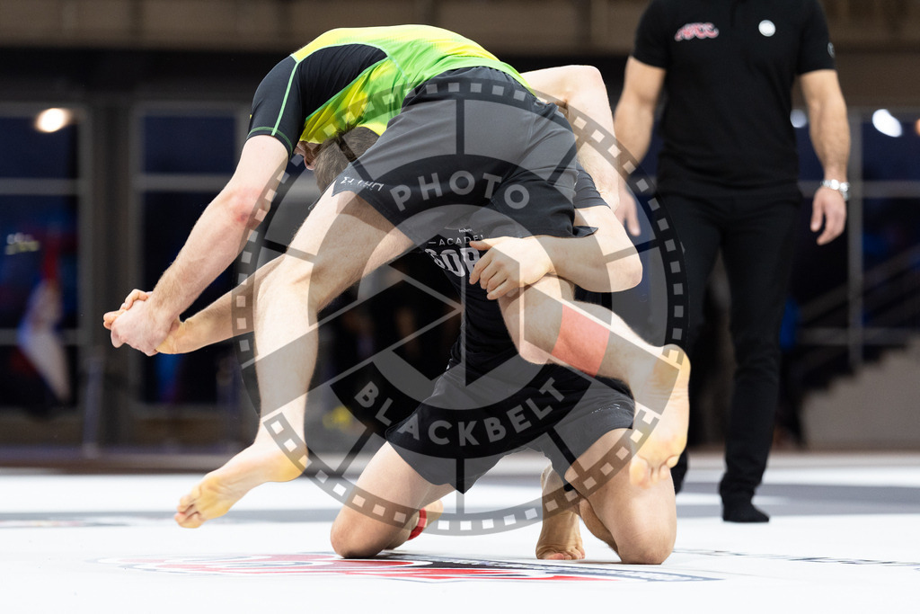 20260215PBB0308 | Fighters compete during the ADCC European Trials competition day 2 in Belgrade, Serbia, on February 15, 2026.