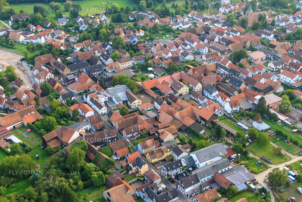 Dorfansicht von Norden | Luftbild: Dorfansicht von Norden in Rohrbach im Bundesland Rheinland-Pfalz in Deutschland. Foto: IMG_33168.jpg vom 04.09.2010 durch Werner Riehm/FLY-FOTO.de - Realisiert mit Pictrs.com