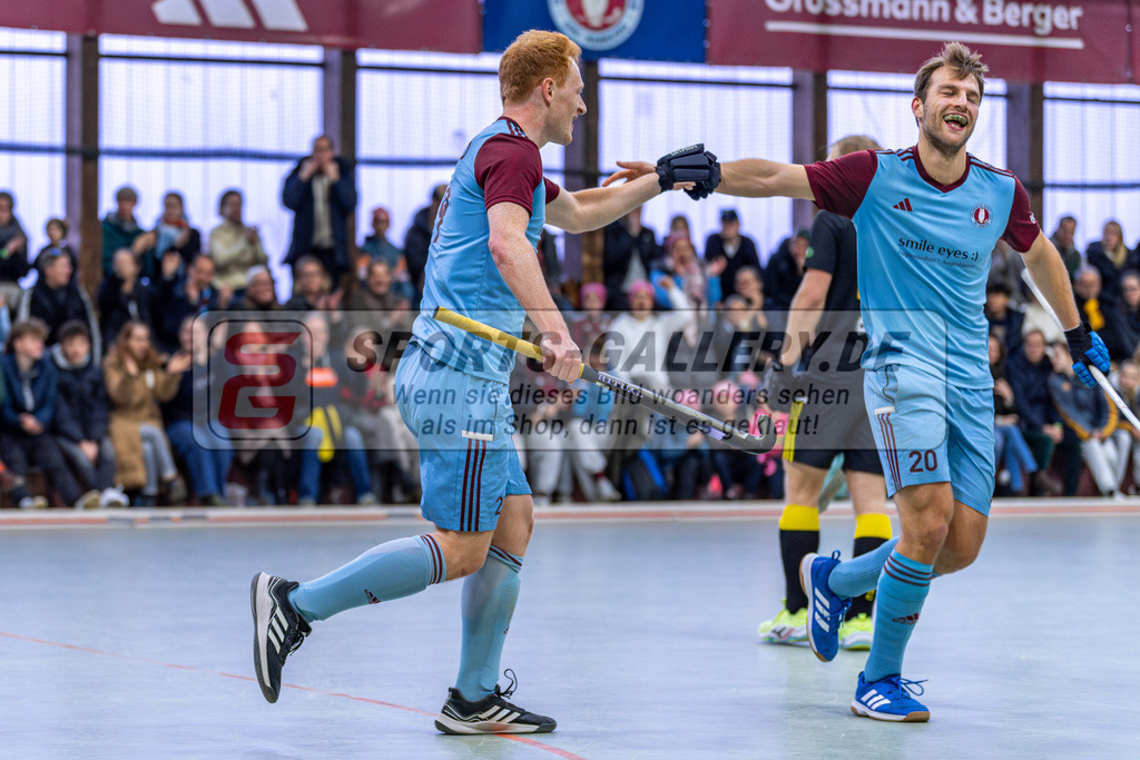 SM_2025-01-12_mD5_-31 | 1.Bundesliga Hallenhockey  (M) UHC - DCADA  / 9:7 (3:4)