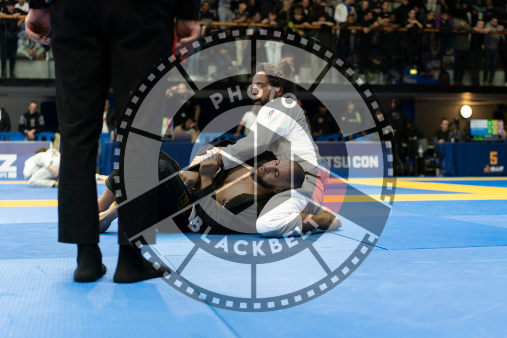 20240119PBB2917 | Fighters compete during the IBJJF European Championship in Paris, France, on January 19, 2024.