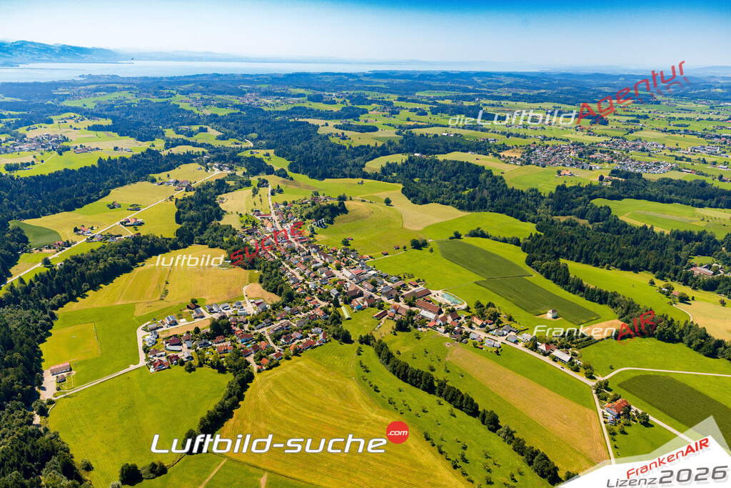 Niederstaufen Sigmarszell Bild- Das Luftbild wurde 2025 vom UL-Flugzeug heraus erstellt ( keine Drohnen Bilder! ) - Hochauflösende Luftaufnahme -Nicht vergleichbar mit Google Maps oder Satelittenbilder- Die Geschenkidee !Mit Lizenz und Bildrechte bestellbar