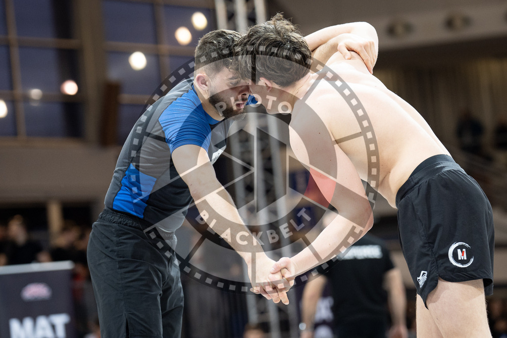 20260214PBB0723 | Fighters compete during the ADCC European Trials  competition day 1 in Belgrade, Serbia, on February 14, 2026.
