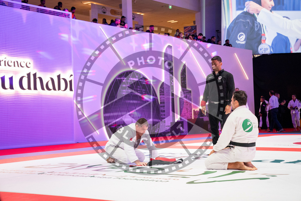 20231107PBB6690 | Fighters compete during the AJP World Master Championship in the Mubadala Arena in Abu Dhabi, Arab United Emirates, on November 7, 2023.