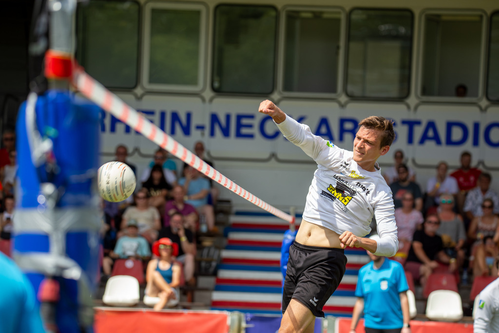Faustball: SG Novo Hamburgo gegen AWN TV Enns (IFA 2024 Fistball World Tour Finals Mannheim, Spiel um Platz 3) | Faustball: SG Novo Hamburgo gegen AWN TV Enns (IFA 2024 Fistball World Tour Finals Mannheim, Spiel um Platz 3) - Realisiert mit Pictrs.com