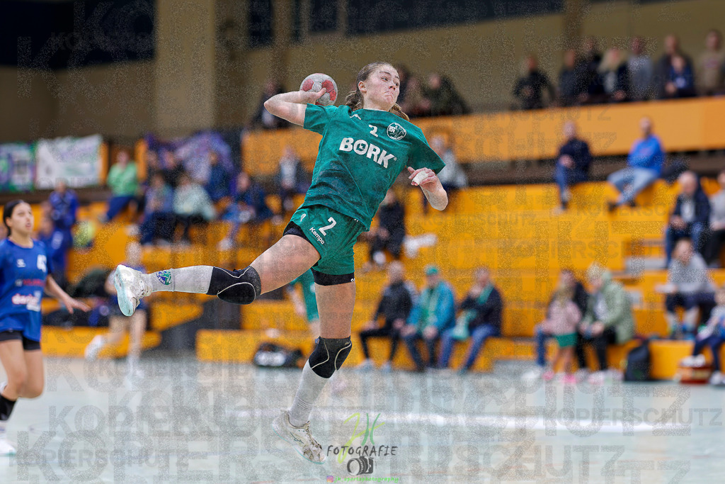 Jugenbundesliga wJB; HSG Kleenheim/Langgöns - SG Kappelwindeck/Steinbach | Jugenbundesliga wJB; HSG Kleenheim/Langgöns - SG Kappelwindeck/Steinbach am 23.11.2025 in Oberkleen (Weidig-Halle)Photo © 2025 - Jörg Heinrich - Realisiert mit Pictrs.com