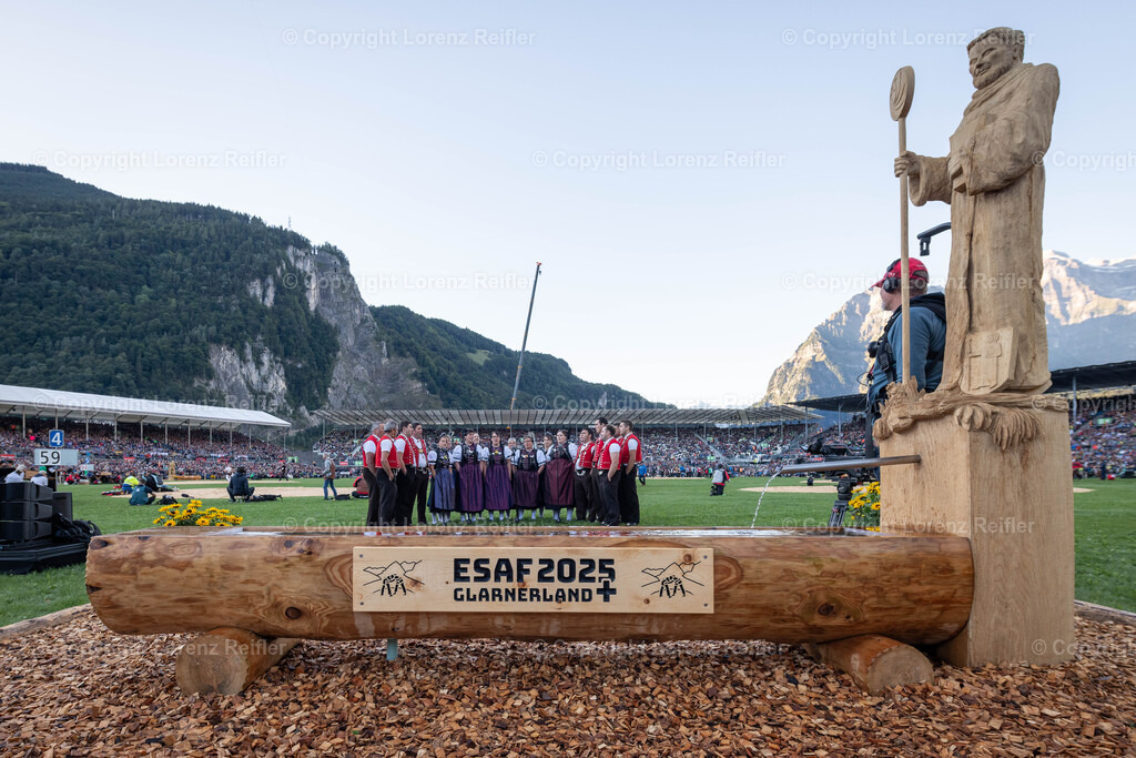 Schwingen -  ESAF Sonntag 2025 | Mollis, 31.8.25, Schwingen - ESAF Sonntag.