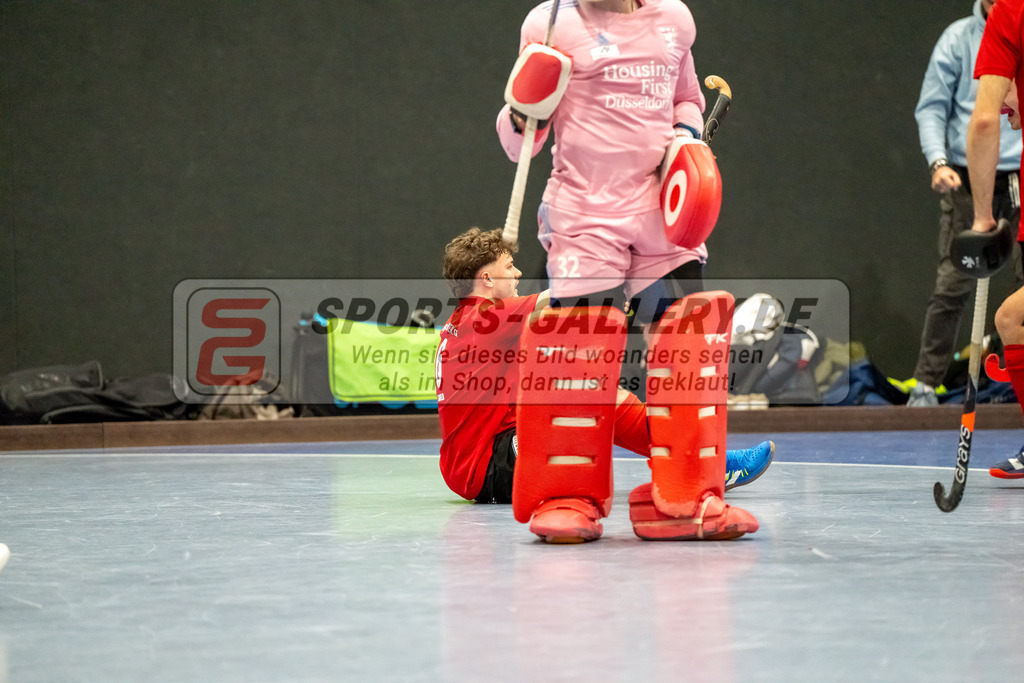 HK_20250201_102172 | 2. Bundesliga Halle Herren Düsseldorfer HC - Club Raffelberg am 1.2.2025 Halle am Seestern, Düsseldorf ,