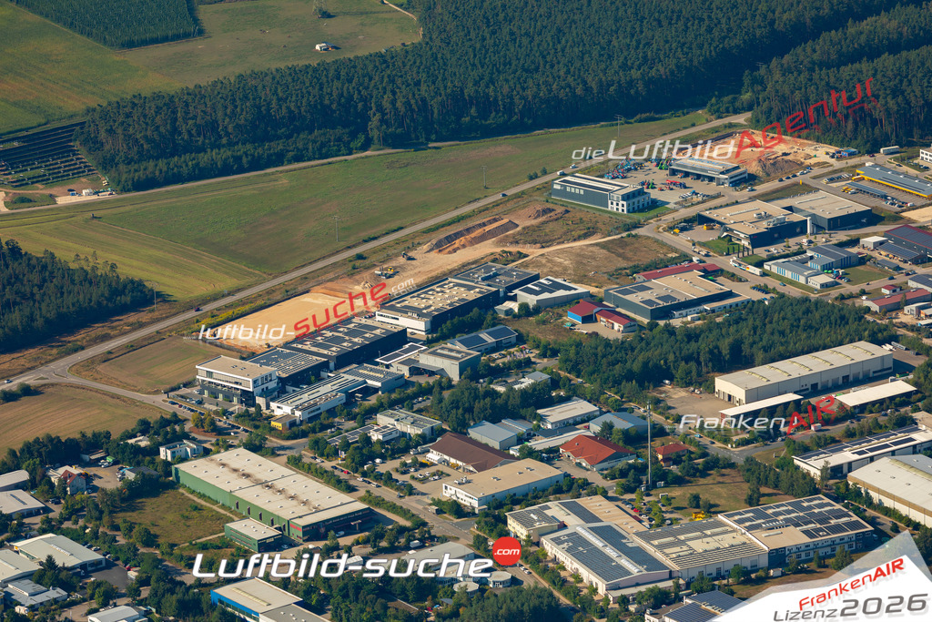 Das Luftbild zeigt :  Georgensgmünd - Die Luftaufnahme wurde 2024 vom UL-Flugzeug aus erstellt ( keine Drohne ) - Hochauflösende Luftaufnahme - Für grossformatige Ausdrucke geeignet. Die Geschenkidee !Mit Lizenz und Bildrechte bestellbar