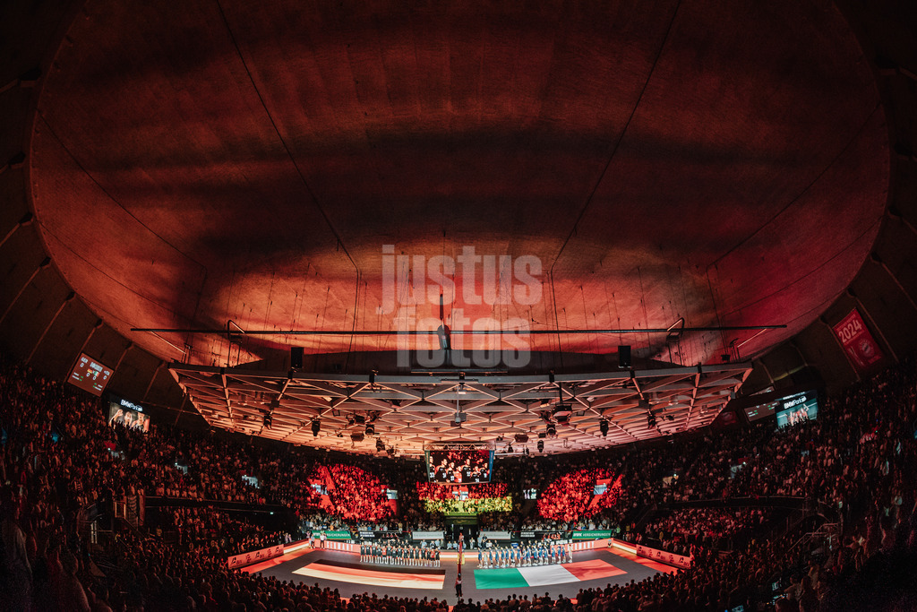 Volleyball | Männer | Testspiel | Deutschland vs. Italien | 26.05.2025 | Der Ausverkaufte BMW Park Nationalhymne Deutschland