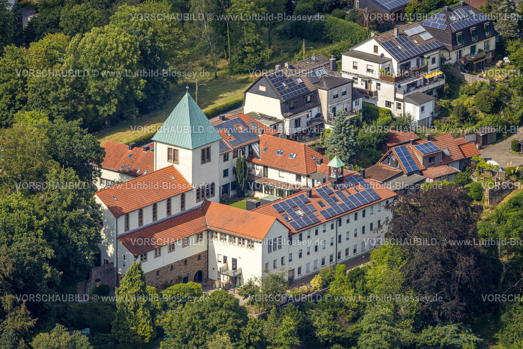 Witten230701315 | Luftbild, Kloster der Karmelitinnen, Witten, Ruhrgebiet, Nordrhein-Westfalen, Deutschland