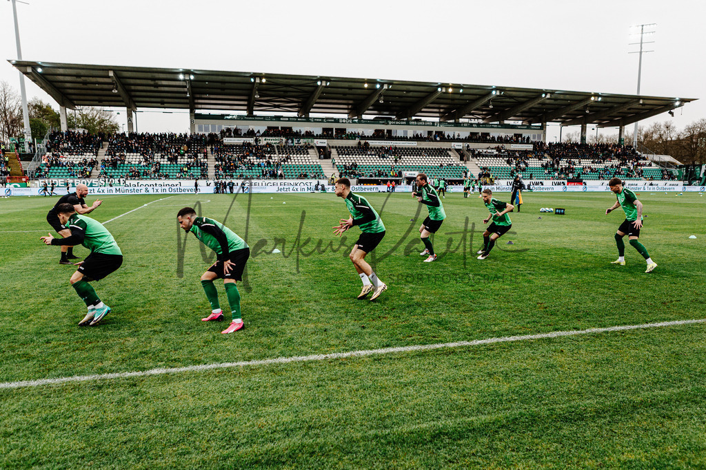 3. Liga, Saison 2023/24, 31. Spieltag: SC Preußen Münster - Dynamo Dresden | Münster, 30.03.2024: 3. Liga, 31. Spieltag, SC Preußen Münster gegen Dynamo Dresden im LVM-Preußenstadion in Münster. Foto: sportfotografie.ms | Markus Paletta - Realisiert mit Pictrs.com