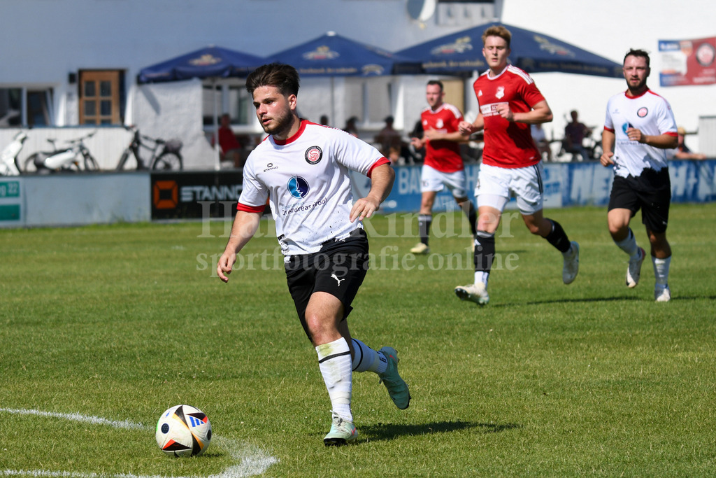 SpVgg Plattling : TSV Mauth I Testspiel 21.06.2025 I Bezirksliga West ( BzL Ndb. West) | Samuel Gwinner (SpVgg Plattling) - Realisiert mit Pictrs.com