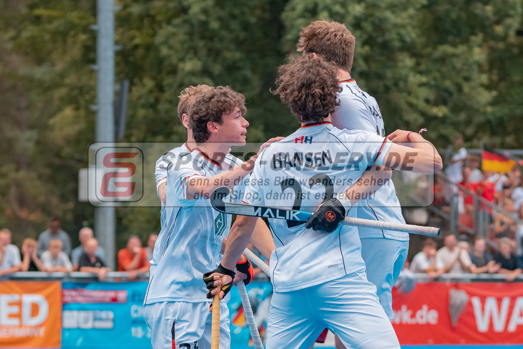 HK_20230715_102479 | Euro Hockey MU18 SF2 Spain vs Germany Championship Girls &amp; Boys am 15.7.2023 CHTC , Krefeld ,