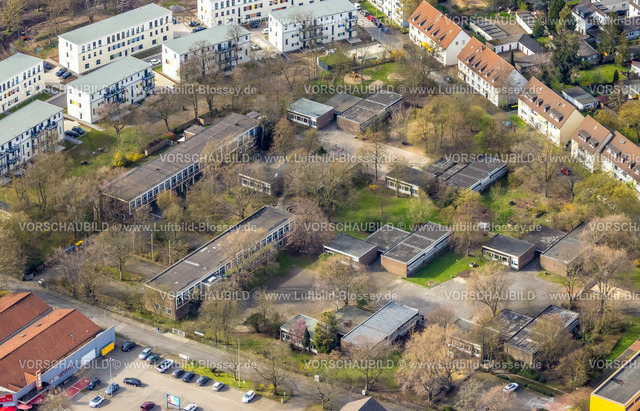 Duisburg230302524 | Luftbild, Waldorfschule Heinrich-Bierwes-Straße, Mündelheimer Straße, Hüttenheim, Duisburg, Ruhrgebiet, Nordrhein-Westfalen, Deutschland