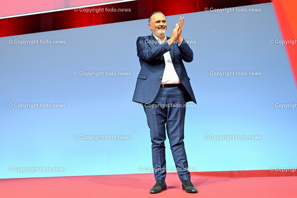 Bundesparteitag SPOE in Linz Design Center_ 03.06.2023-131 | 03.06.2023, Linz, AUT, Bundesparteitag SPOE in Linz Design Center, im Bild Hans-Peter Doskozil (SP, LH Burgenland)