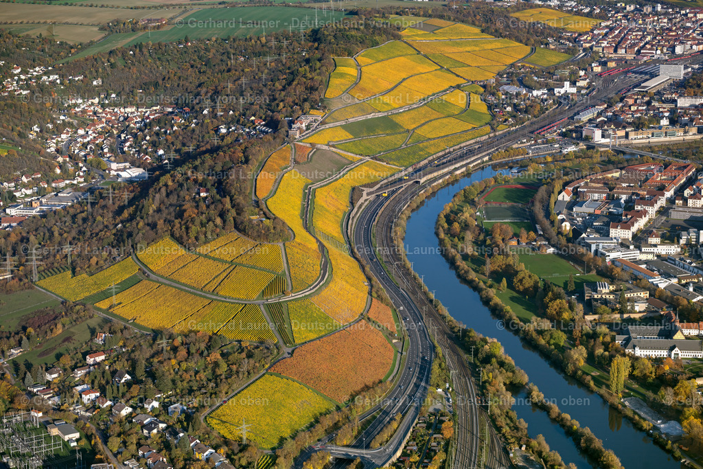4042207 | Weinbergslandschaft an der Mainschleife bei Escherndorf und Nordheim