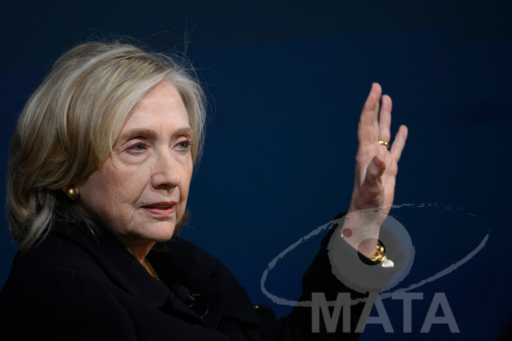_DWA3827 | Die US-Politikerin Hillary Clinton auf der Veranstaltung Bridging Scholarship and Statecraft im Rahmen der Münchner Sicherheitskonferenz 2026. München, 13.02.2026 Bayern Deutschland  - Realisiert mit Pictrs.com
