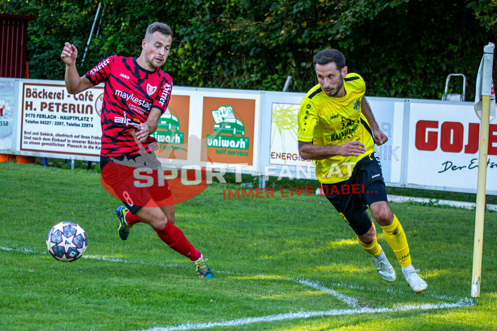 Kärntner Liga | Kärntner Liga ATUS Ferlach - ASKÖ Köttmannsdorf am 02.09.2023 in Ferlach
(Sportplatz), Austria, (Photo by Ernst Krawagner sport-fan.at) - Realisiert mit Pictrs.com