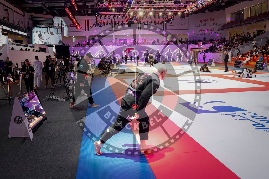 20231108PBB1269 | Fighters compete during the AJP World Professional Championship in the Mubadala Arena in Abu Dhabi, Arab United Emirates, on November 8, 2023.