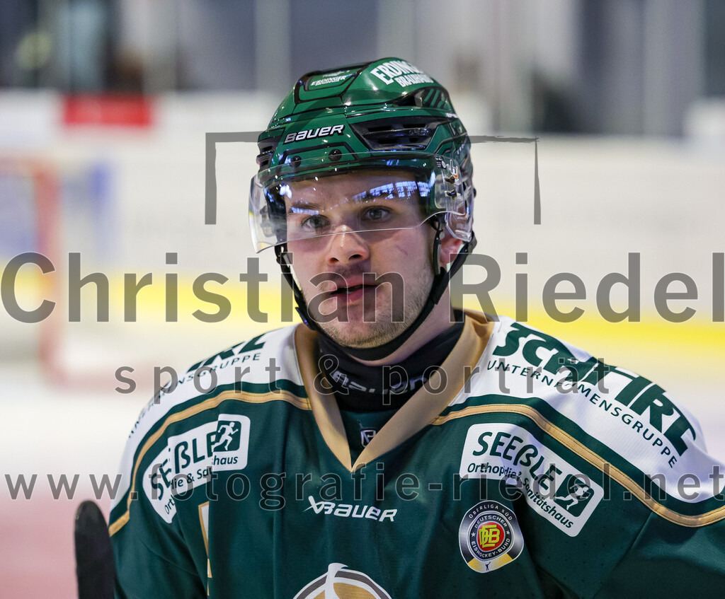 2025-09-14_087_TSV_Erding_gegen_EC_Peiting | Erding, Deutschland, 14.09.2025:Eishockey, Oberliga Süd 2025 / 2026, Testspiel, TSV Erding gegen EC Peiting, Endergebnis: 2:3Foto: Christian Riedel / fotografie-riedel.net