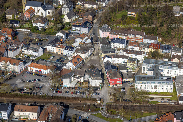 Froendenberg230214618 | Luftbild, Marktplatz Fröndenberg, Ruhrgebiet, Nordrhein-Westfalen, Deutschland