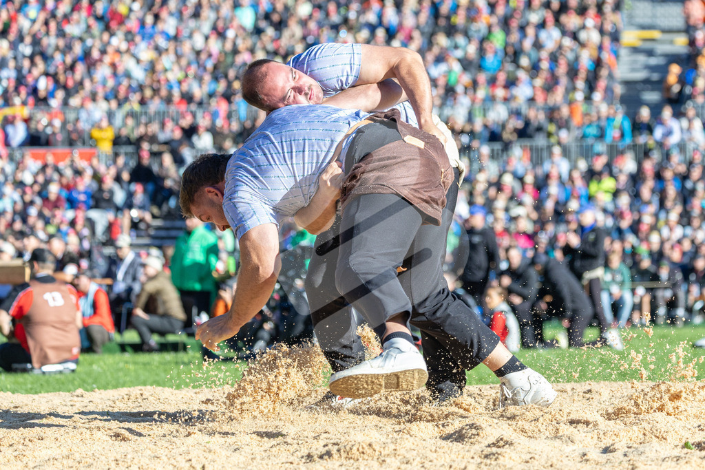 ESAF2025_05Gang_6121 | Die Schwinger des Schwyzer Kantonalen Schwingerverbandes: Fotos, die Dynamik und Leidenschaft festhalten, sowie emotionale Momente aus dem traditionellen Schwingsport zeigen. - Realisiert mit Pictrs.com