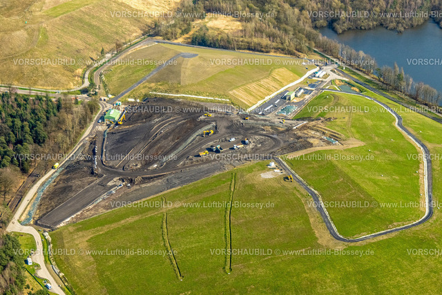 Huenxe240310015-2 | Luftbild, Sonderabfalldeponie Hünxe-Schermbeck der AGR mbH, Hermann Nottenkämper GmbH Entsorgungsunternehmen, Gartrop, Hünxe, Nordrhein-Westfalen, Deutschland