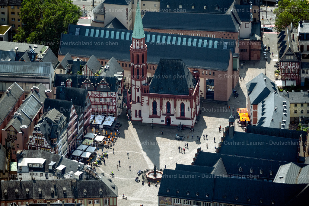 4048163 | Römerberg, Altstadt, Frankfurt am Main mit Evangelischer Alte Nikolaikirche Frankfurt - Evangelische St. Paulsgemeinde Frankfurt/Main
