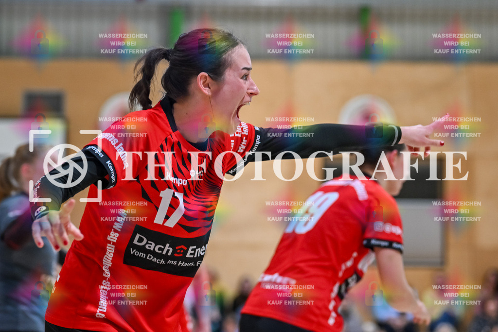 GER, SG Maulburg/Steinen - HB Kinzigtal, Frauen-Handball, Oberliga Suedbaden, 21. Spieltag, Saison 2024/2025, 06.04.2025 | Davina Schmidt (SG Maulburg/Steinen, #17)GER, SG Maulburg/Steinen - HB Kinzigtal, Frauen-Handball, Oberliga Suedbaden, 21. Spieltag, Saison 2024/2025, 06.04.2025Foto: TH Fotografie/Thomas Hess