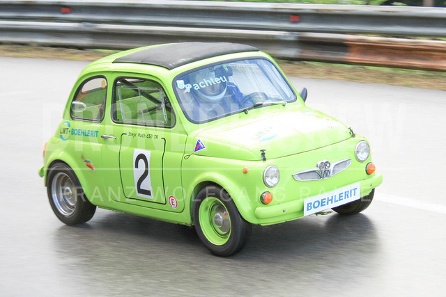International Hill Climb Esthofen – St. Agatha 2008    | Race car action at the International Hill Climb Esthofen – St. Agatha, held on September 20–21, 2008, in Upper Austria. The image shows PACHTEU Juergen (Steyr Puch).     