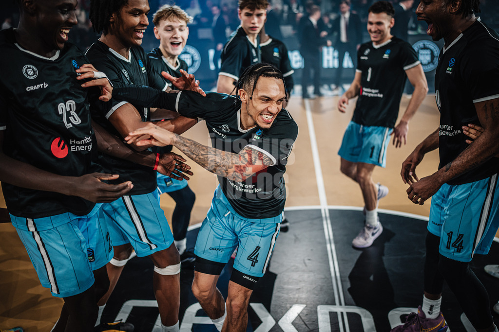 Basketball | Männer | Saison 2024/2025 | BKT EuroCup | Veolia Towers Hamburg vs. 7Bet-Lietkabelis Panevezys | 21.01.2025 | Jaizec Lottie (#4, Veolia Towers Hamburg)