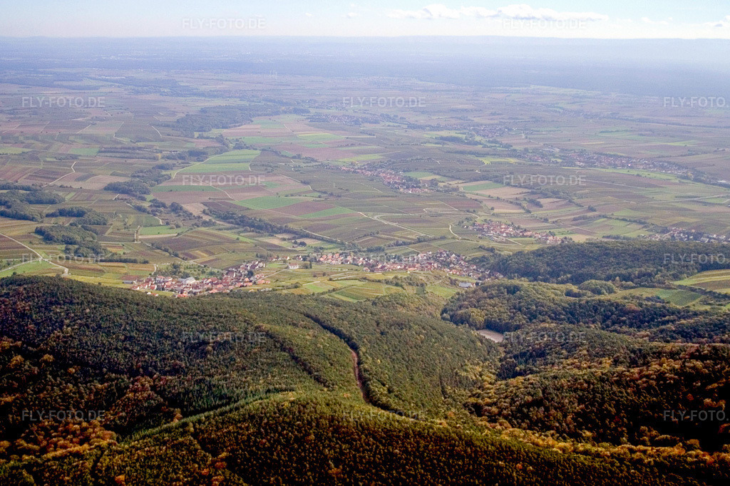 Luftbild: Gleiszellen-Gleishohrbach im Ortsteil Gleishorbach in Gleiszellen-Gleishorbach im Bundesland Rheinland-Pfalz in Deutschland. Foto: IMG_4417.jpg vom 22.10.2006 durch Werner Riehm/FLY-FOTO.de