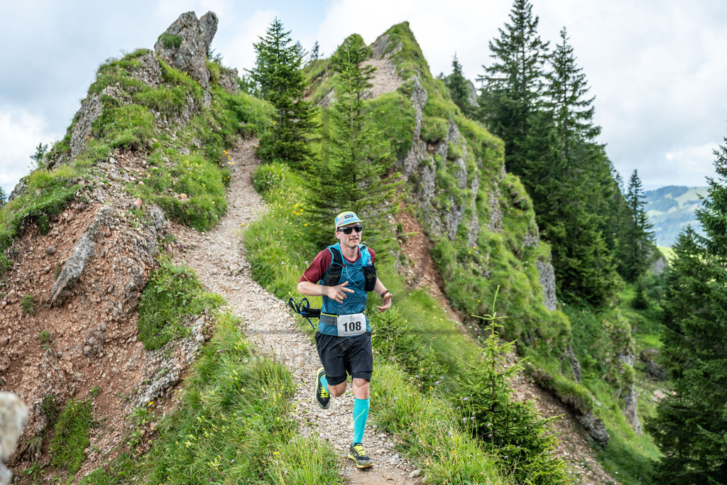 35. Gebirgsmarathon | 35. Gebirgsmarathon 2024 am 03.08.2024 in Immenstadt. Einer der anspruchsvollsten​und ältesten Bergläufe​Deutschlands im Naturpark Nagelfluhkette!(Foto: Dominik Berchtold/www.dberchtold.com)Instagram: @d_berchtold_foto 