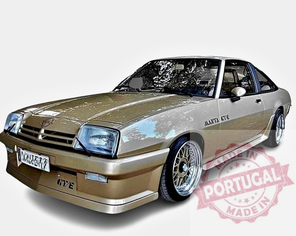 Opel Manta GTE showing its timeless design | Classic Opel Manta GTE posing, showcasing its iconic features and sporty elegance - Realisiert mit Pictrs.com