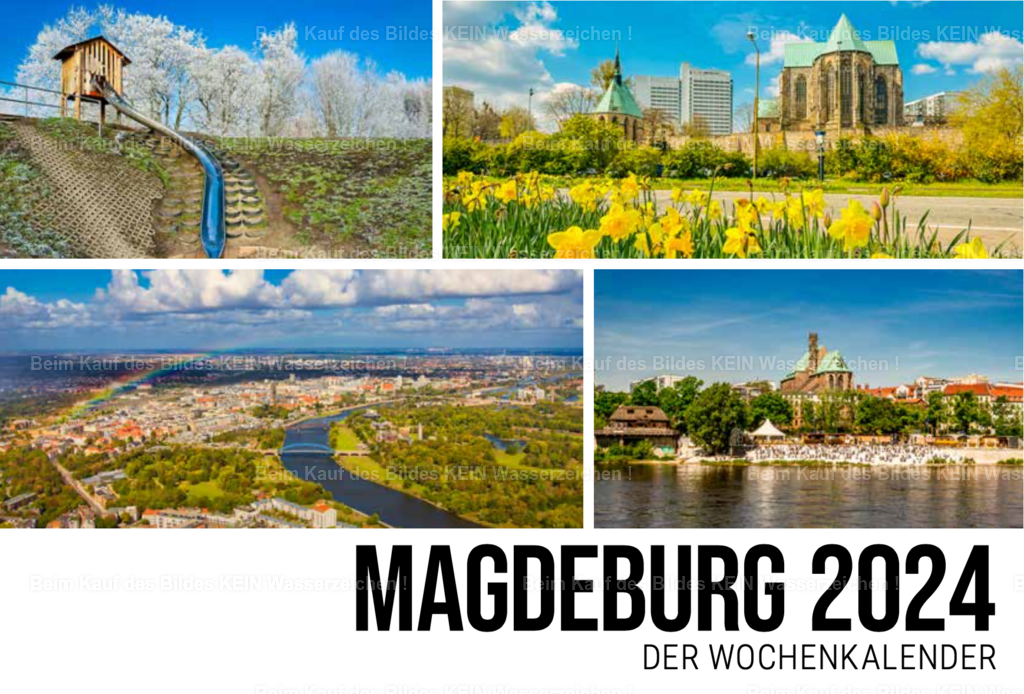 Tisch-Kalender 2024 Magdeburg  07.14.08 | Sachsen-Anhalt als Tischkalender - Realisiert mit Pictrs.com