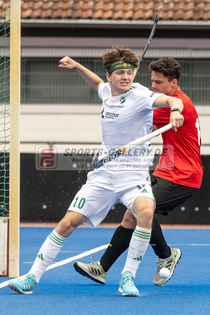 SFE_20230715_0063 | EuroHockey EM U18 Boys Ireland vs Poland am 15.07.2023 in Krefeld (Gerd-Wellen-Hockeyanlage), Photo: Stephan Fehrmann 2023 (Sports-Gallery)
