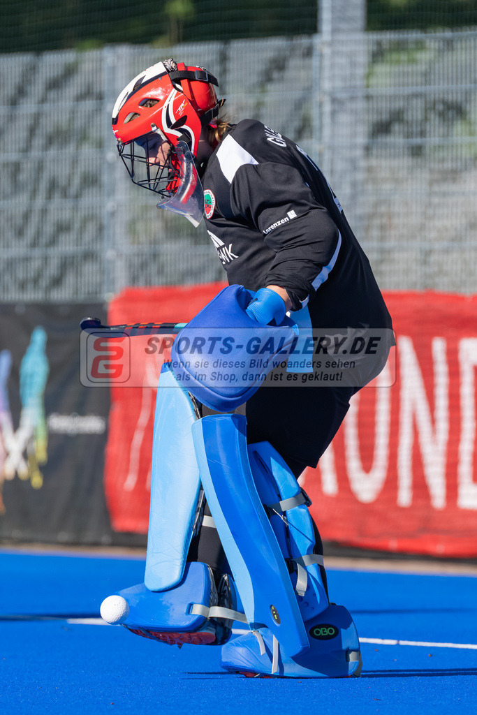 HK_20221009_100608 | 2. Bundesliga Damen Crefelder HTC - Hannover 78 am 9.10.2022 Crefelder HTC, Krefeld , Gillessen Jana ( Torfrau Crefelder HTC #2 )