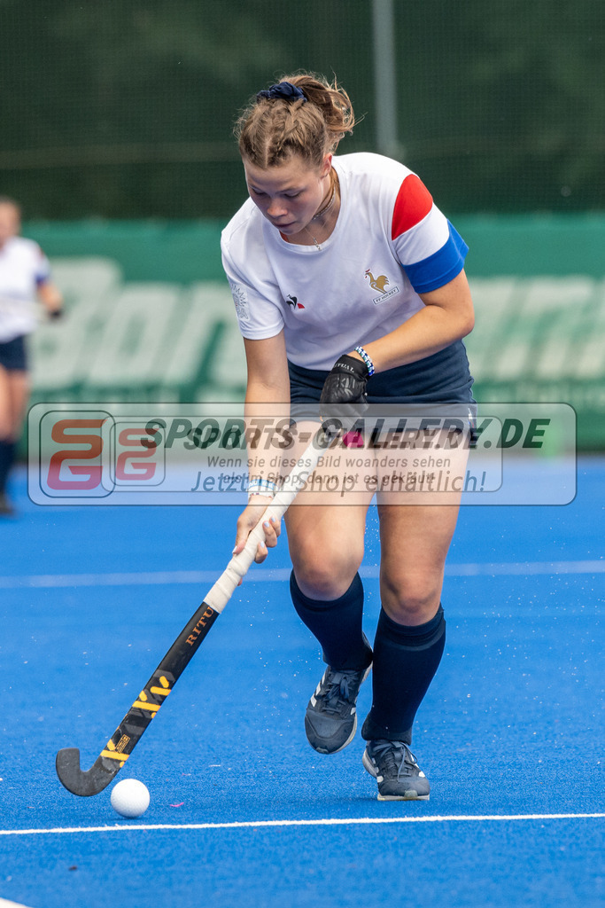 SFE_20230713_0015 | EuroHockey EM U18 Girls France vs Belgium am 13.07.2023 in Krefeld (Gerd-Wellen-Hockeyanlage), Photo: Stephan Fehrmann 2023 (Sports-Gallery)