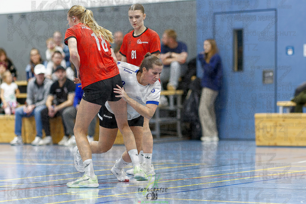 Frauen 2. Bezirksklasse; SG Rechtenbach - HSG Linden II | Frauen 2. Bezirksklasse; SG Rechtenbach - HSG Linden II am 16.11.2025 in Rechtenbach (Sporthalle Rechtenbach)Photo © 2025 - Jörg Heinrich - Realisiert mit Pictrs.com