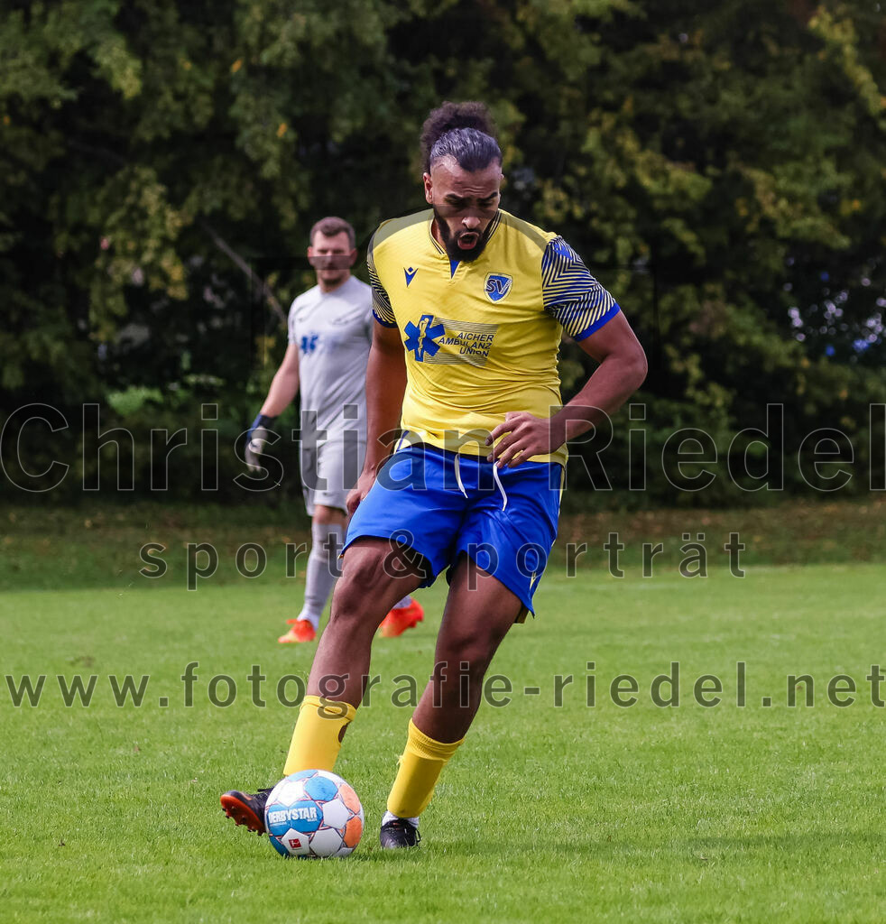 2023-09-03_067_TSV_Grafing_II_gegen_SV_Dornach_II | Grafing, Deutschland, 03.09.2023:
Fußball, A-Klasse 2023 / 2024, 3. Spieltag, TSV Grafing II gegen SV Dornach II, Endergebnis: 0:0

Salem Chakir (SV Dornach, #24)

Foto: Christian Riedel / fotografie-riedel.net