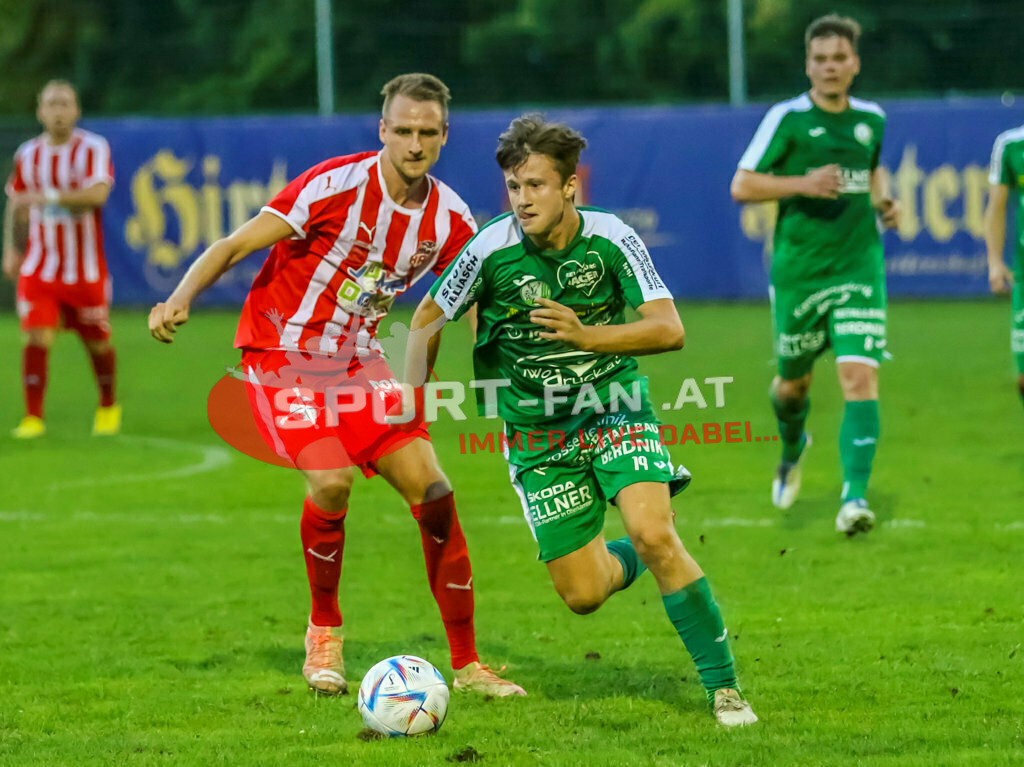 FC KAC - FC Lendorf Kärntner Liga | FC KAC - FC Lendorf am 26.08.2022 in Klagenfurt
(Sportplatz), AUSTRIA, (Photo by Ernst Krawagner sport-fan.at),  - Realisiert mit Pictrs.com