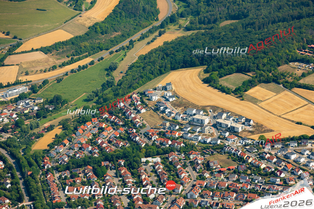 Das Luftbild zeigt : Zum Felsenkeller Igersheim - Die Luftaufnahme wurde 2023 vom UL-Flugzeug aus erstellt ( keine Drohne ) - Hochauflösende Luftaufnahme - Für grossformatige Ausdrucke geeignet. Die Geschenkidee !Mit Lizenz und Bildrechte bestellbar